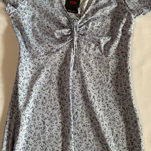 NWT Levi's Delray Short-Sleeve Mini Dress Size L - Picture 2 of 16
